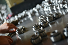 Insert ball bearings manufacture factory.